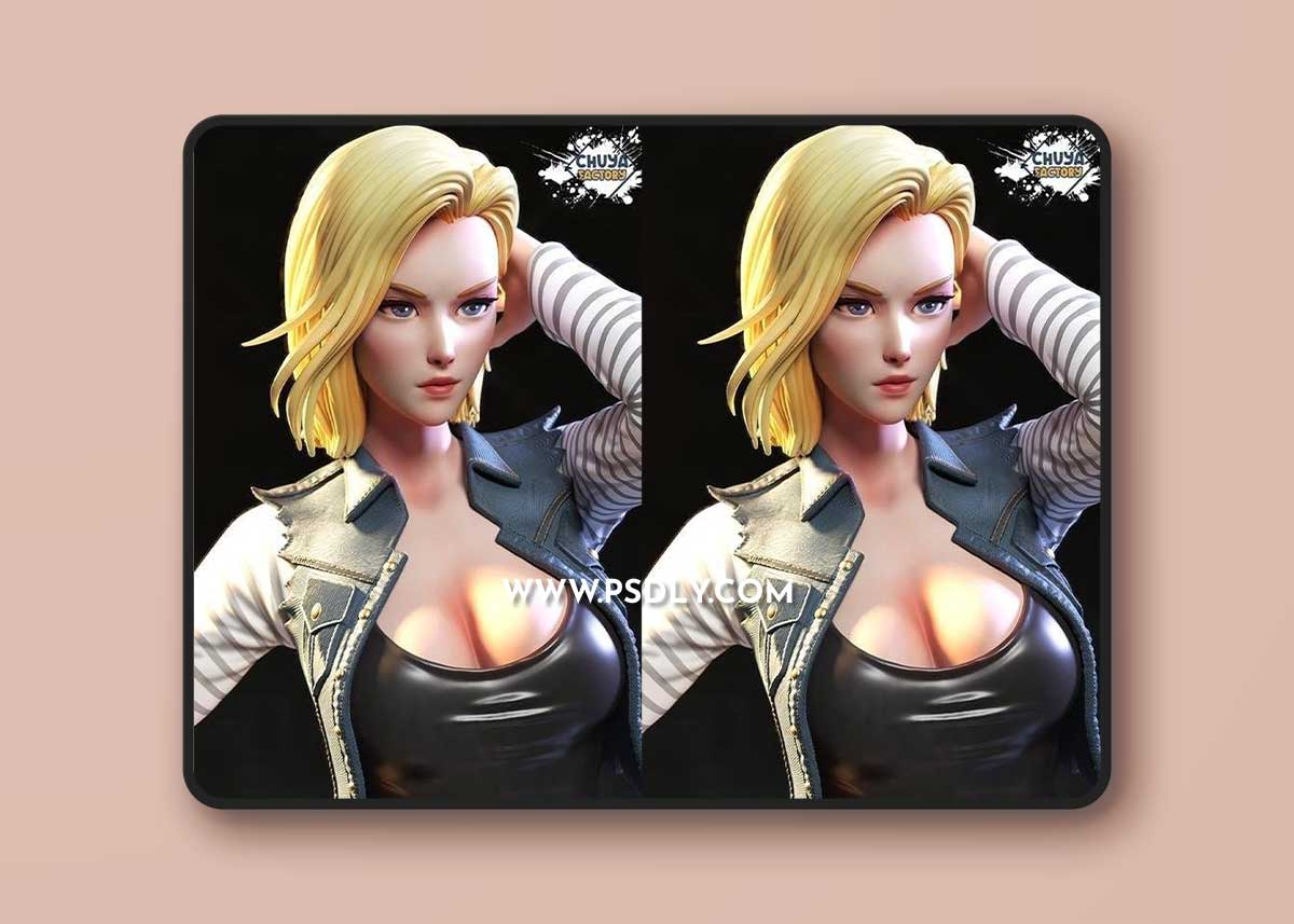 Android 18 - Chuya Factory 3D Print