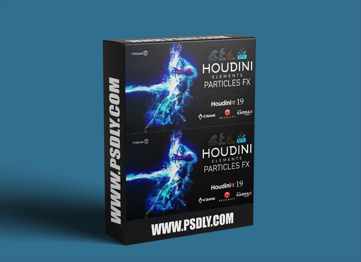 CGCircuit - Houdini Elements - Particles FX