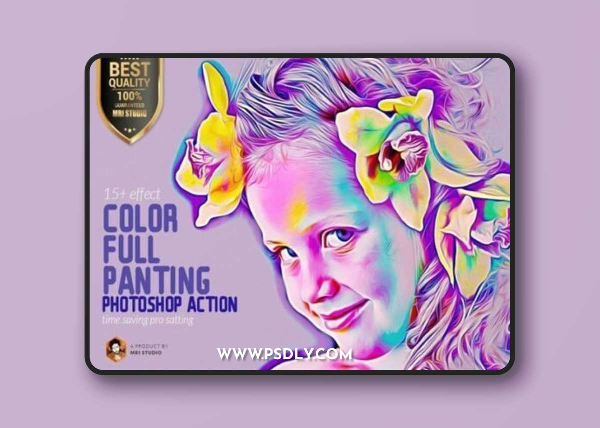 Color Full Panting Action