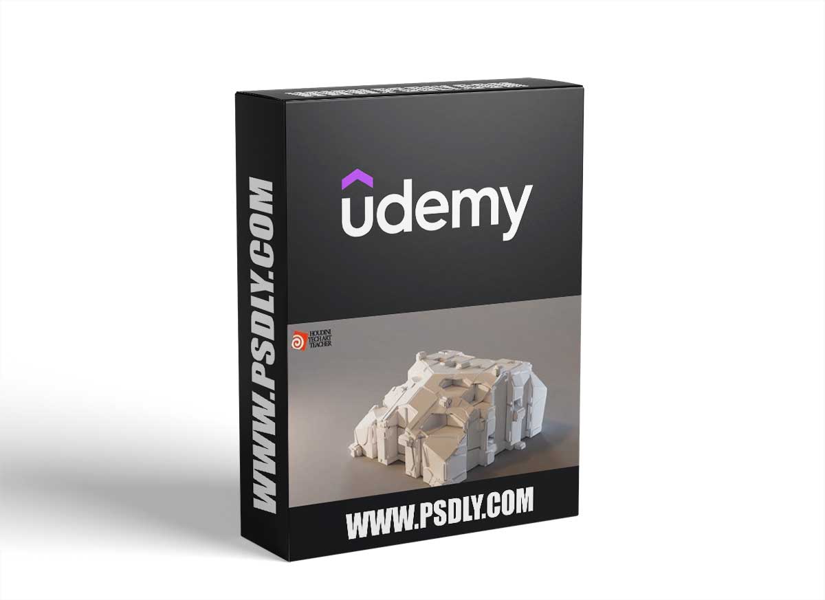 Houdini 19.5 Tutorial | Procedural Modeling - SciFi HDA