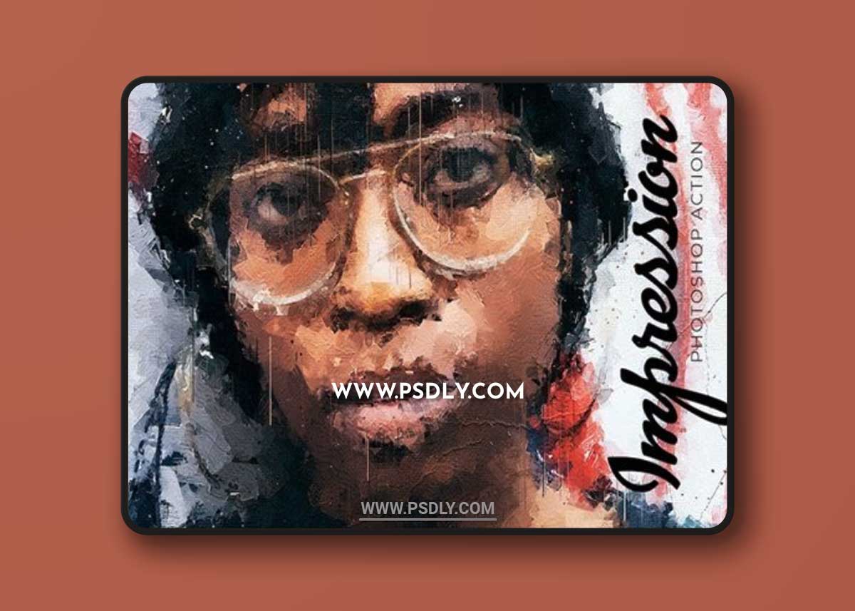 Impression - Photoshop Action 5UGWDSV