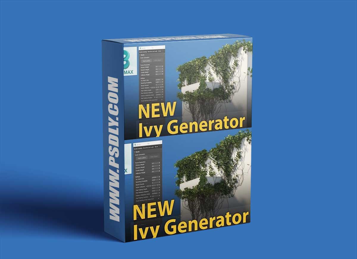 Ivy Generator V0.77 - Max 2018 - 2022
