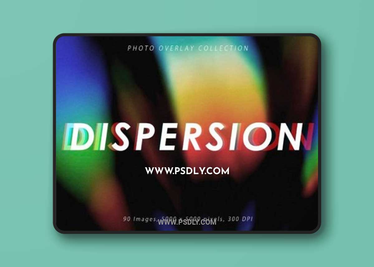 Light Dispersion Photo Overlays