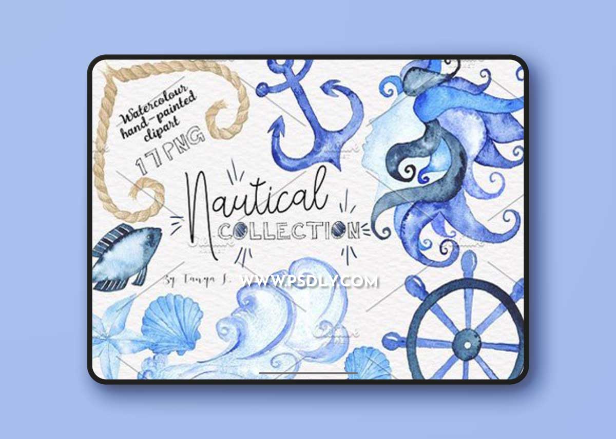 Nautical Watercolor Collection