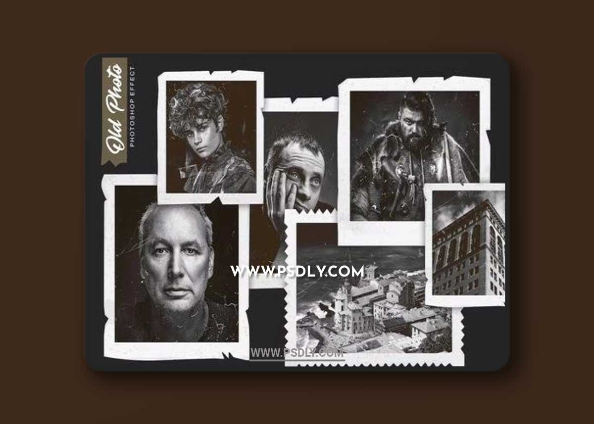 Old Photo Photoshop Action XGGFCHD