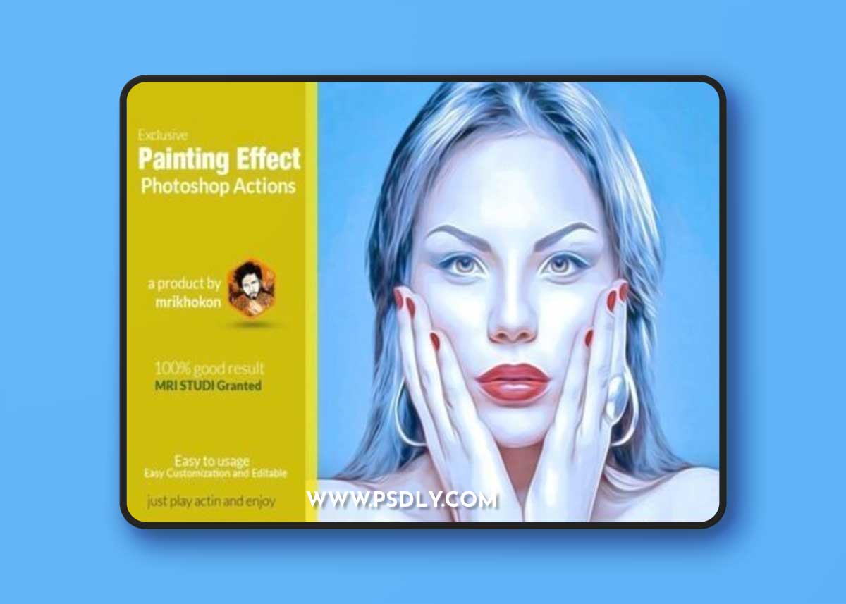 Painting Effect Photoshop Action