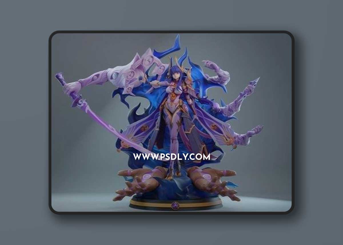 Raiden shogun 3D Print