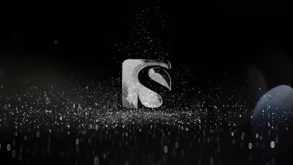 Videohive Silver And Gold Particles Logo Reveal 40499011