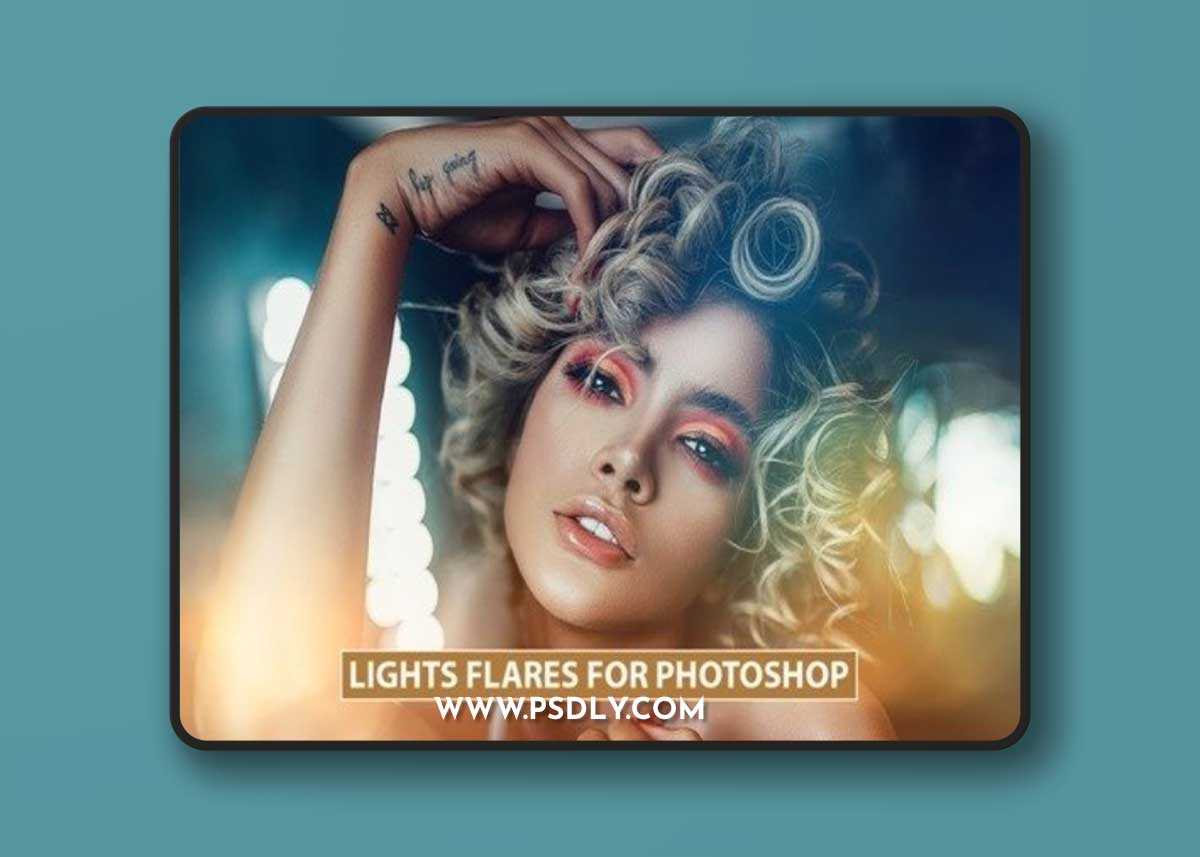 Cinematic Lights Flares Overlays