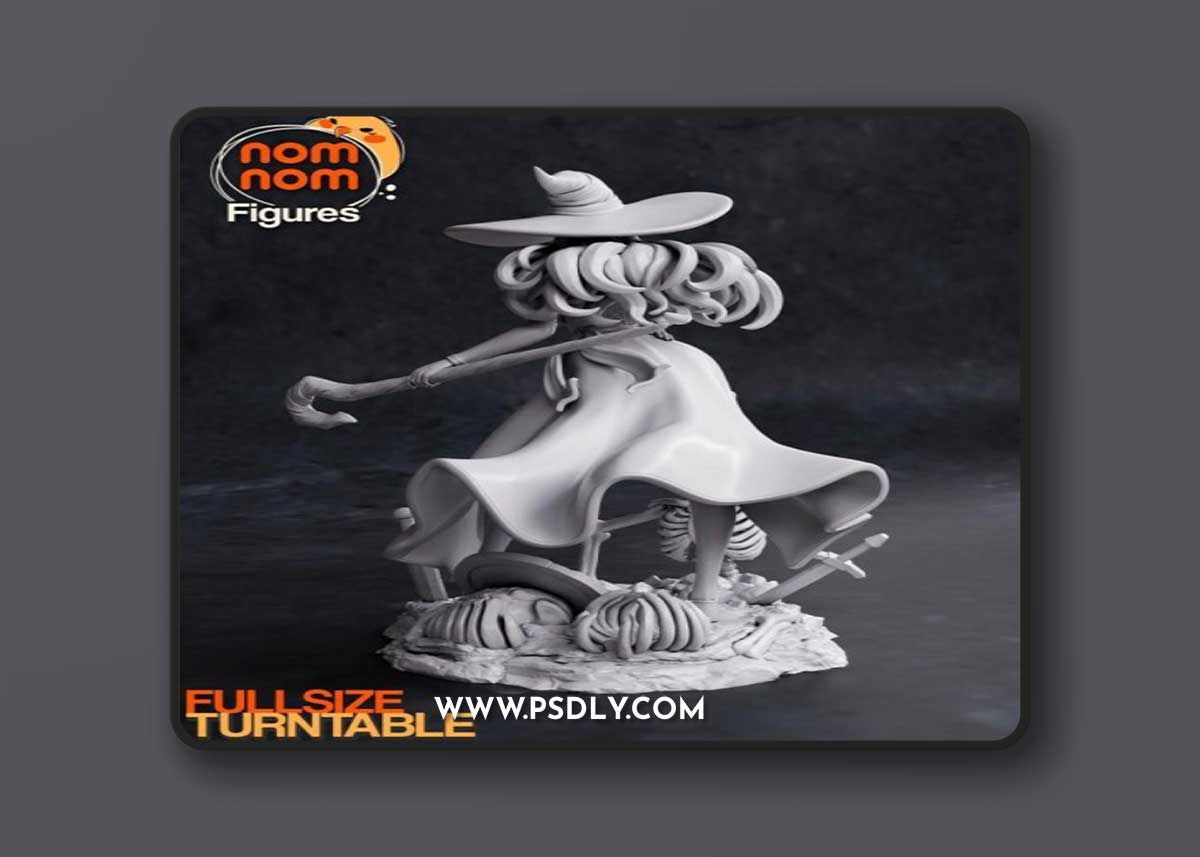 Dragon’s Crown Sorceress NomNom 3d print model