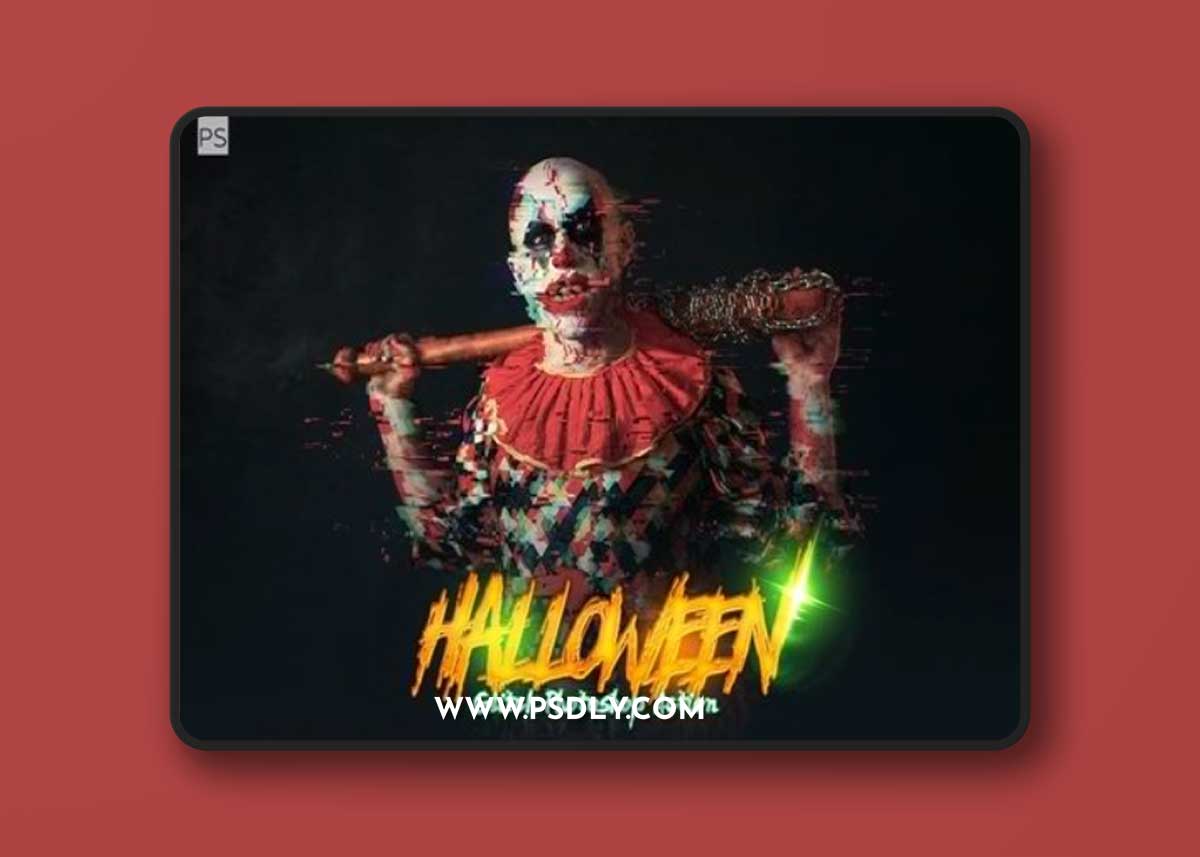 Halloween Photoshop Action 9CWN26N