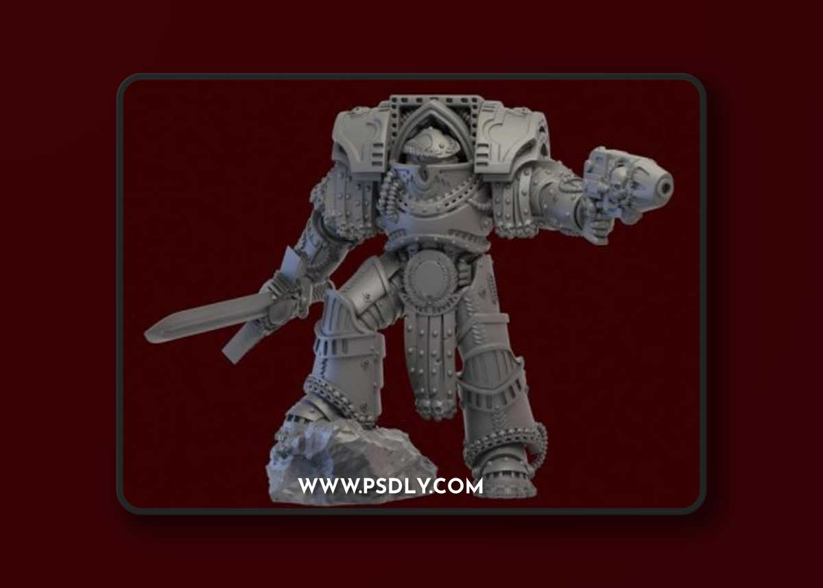 Helforged Miniatures - Praetor - 3D Print Model