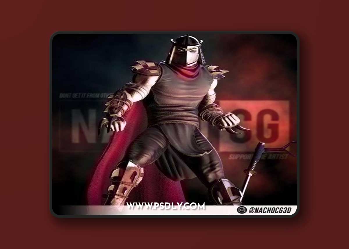 Nacho CG - Shredder 3D Print