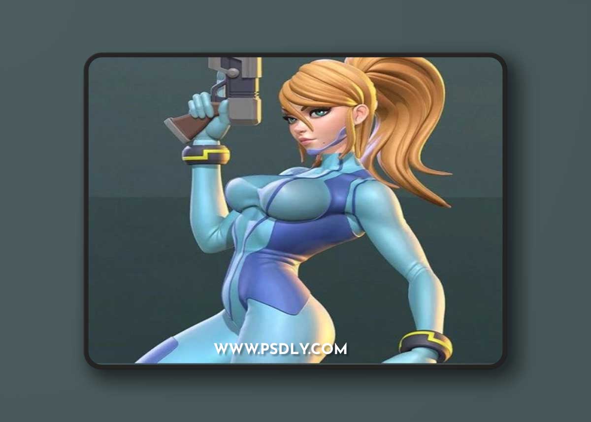 Samus Aran Zero Suit SFW and NSFW