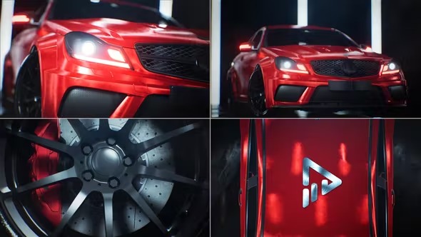 Videohive Car Logo Reveal 40647665