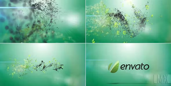 Videohive Particles Storm Word Logo Reveal 6367085