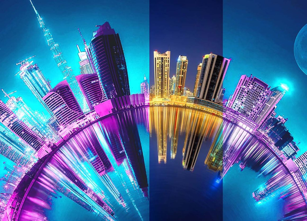 CreativeMarket - Neon Cyberpunk Photoshop Action 10912740 3 image 288