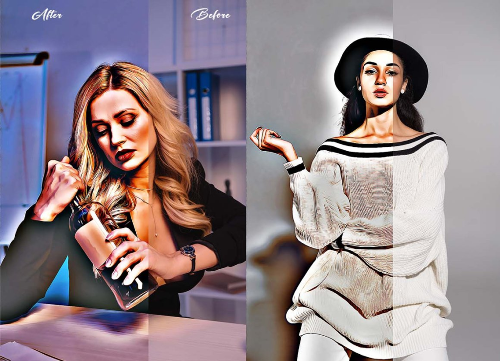 Creativemarket - Realistic Drawing Photoshop Action 10919378 3 image 398