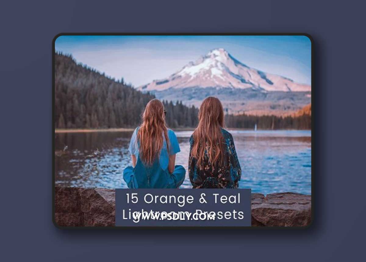 15 Orange & Teal Lightroom Presets E8J9VVY