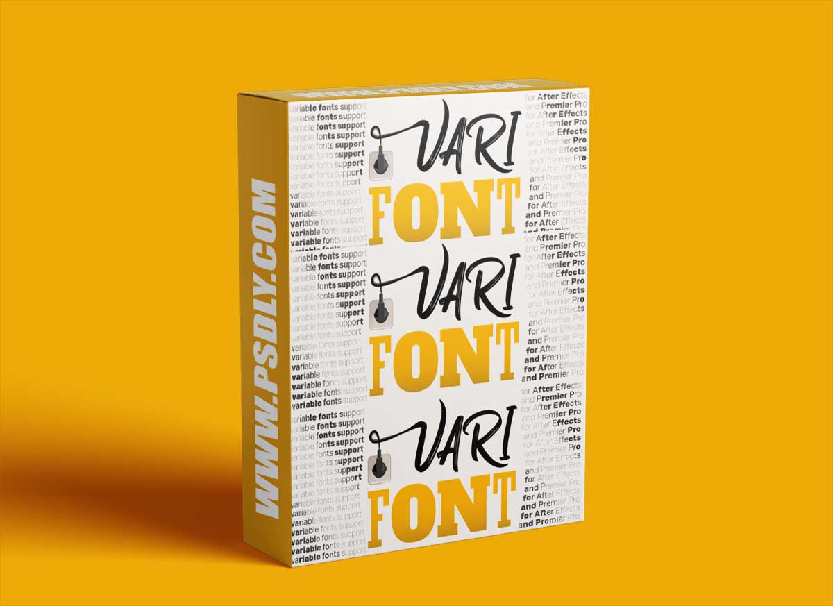 Aescripts VariFont v2.0.1 Win/Mac