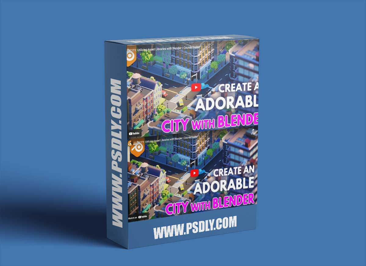 CUBICITY Creating and Utilizing Asset Libraries with Blender