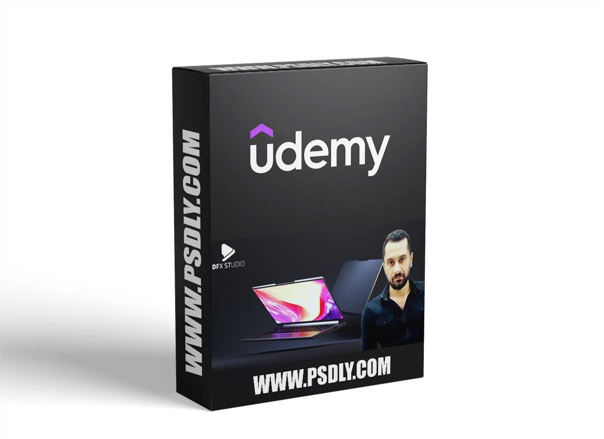 Cinema 4D : How to create a 3D Laptop Promo