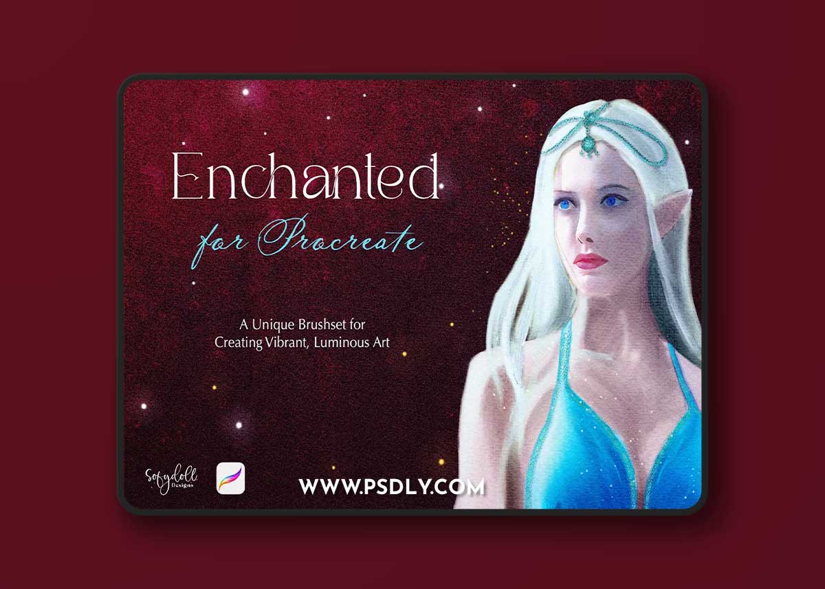 CreativeMarket - The Enchanted Brushset for Procreate 10845690