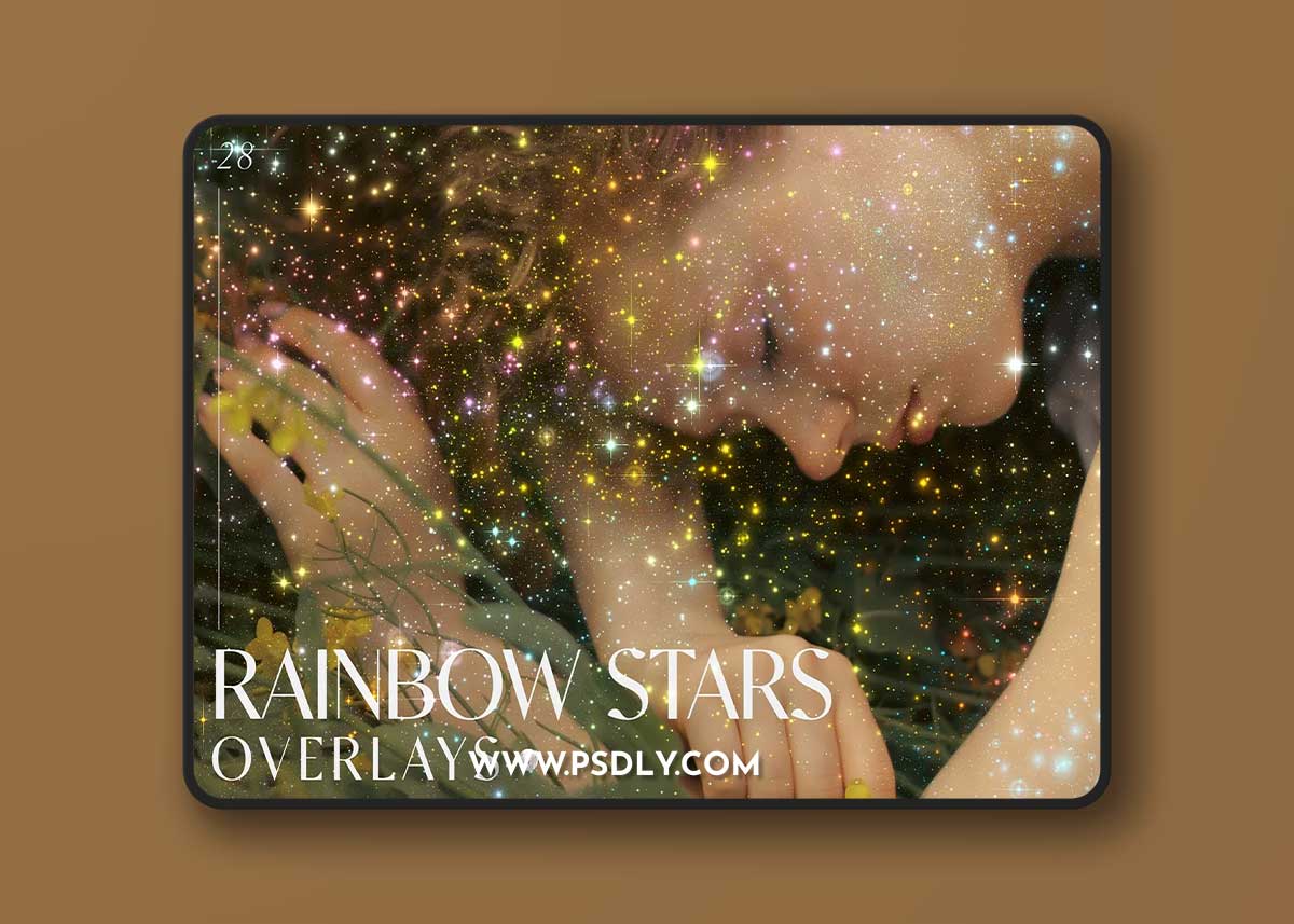 Creativemarket - Rainbow Stars Overlays 10906672