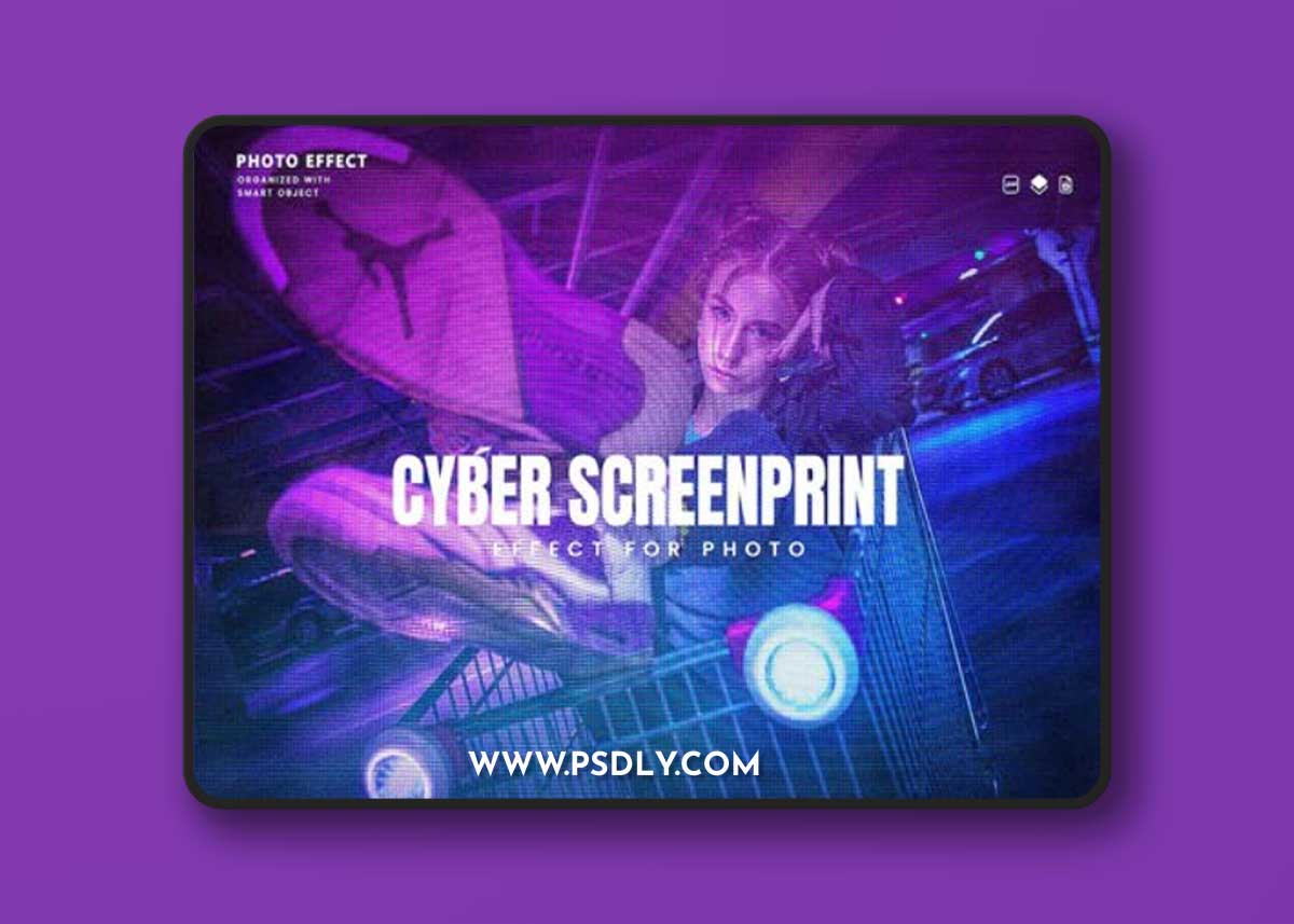 Cyberpunk & Glitch Photo Effects for Photoshop