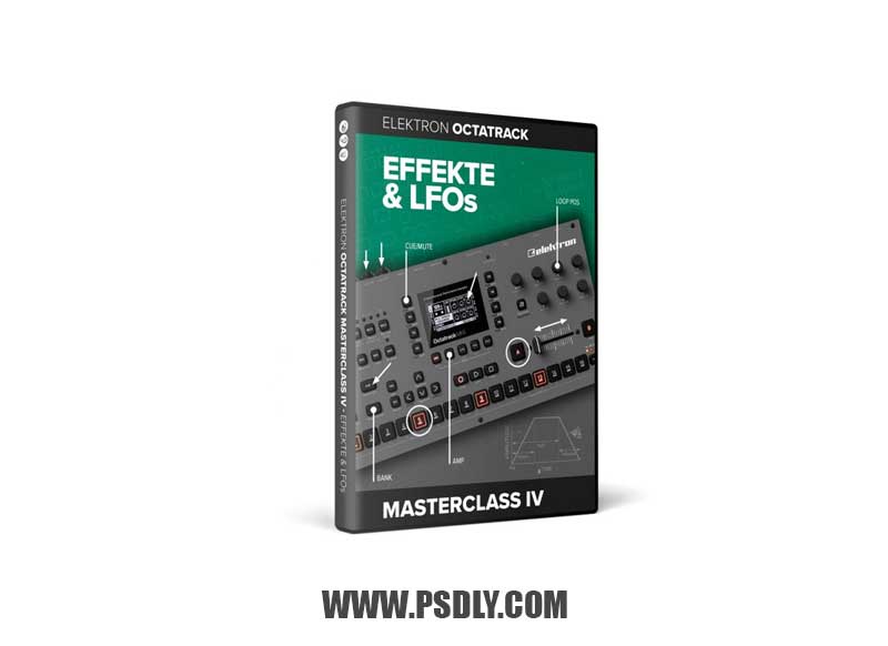 DVD-Lernkurs Octatrack Masterclass Teil 4 Effekte & LFOs TUTORiAL