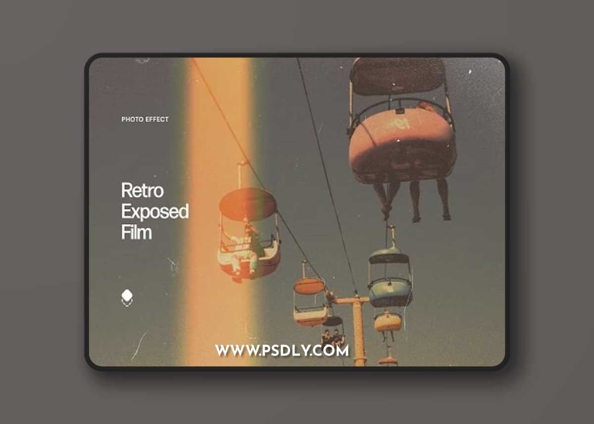 Exposed Film Photo Effect PC3KS3G