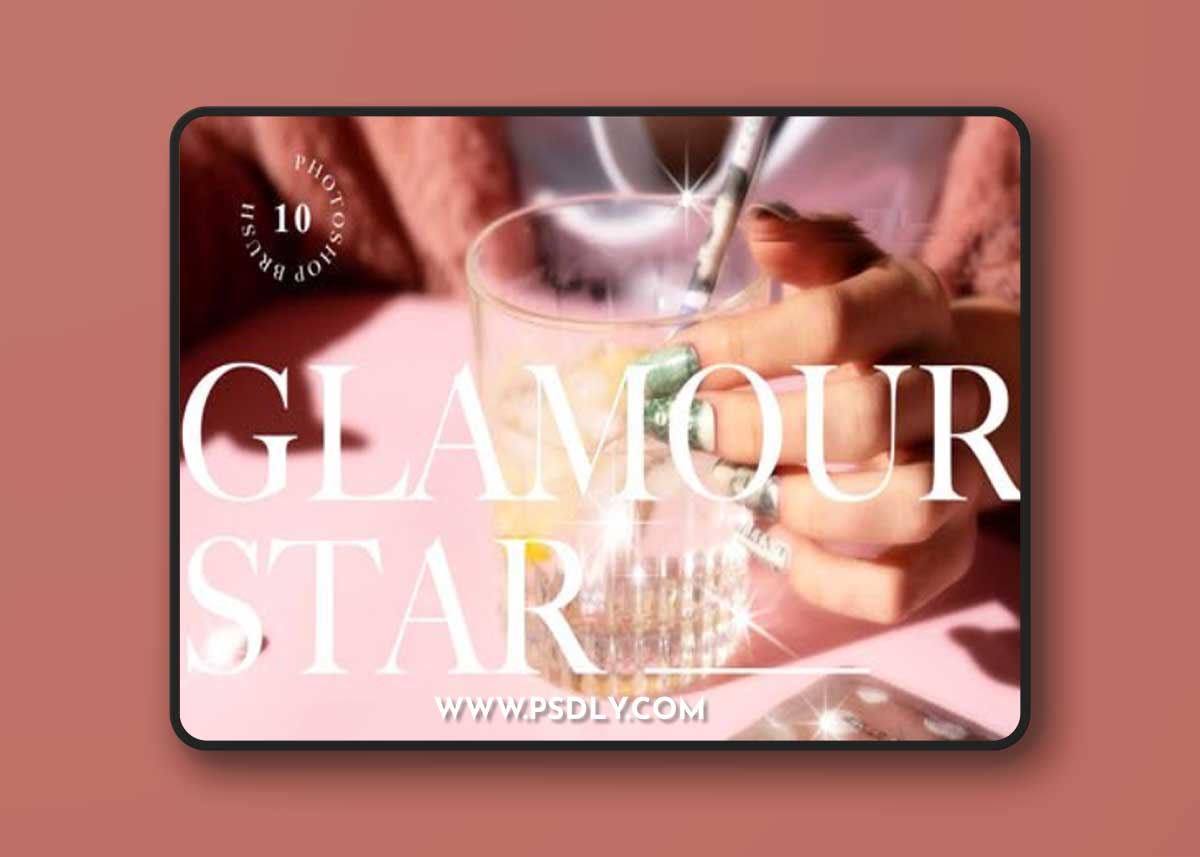Glamour Stars Brushes & Actions for Photoshop