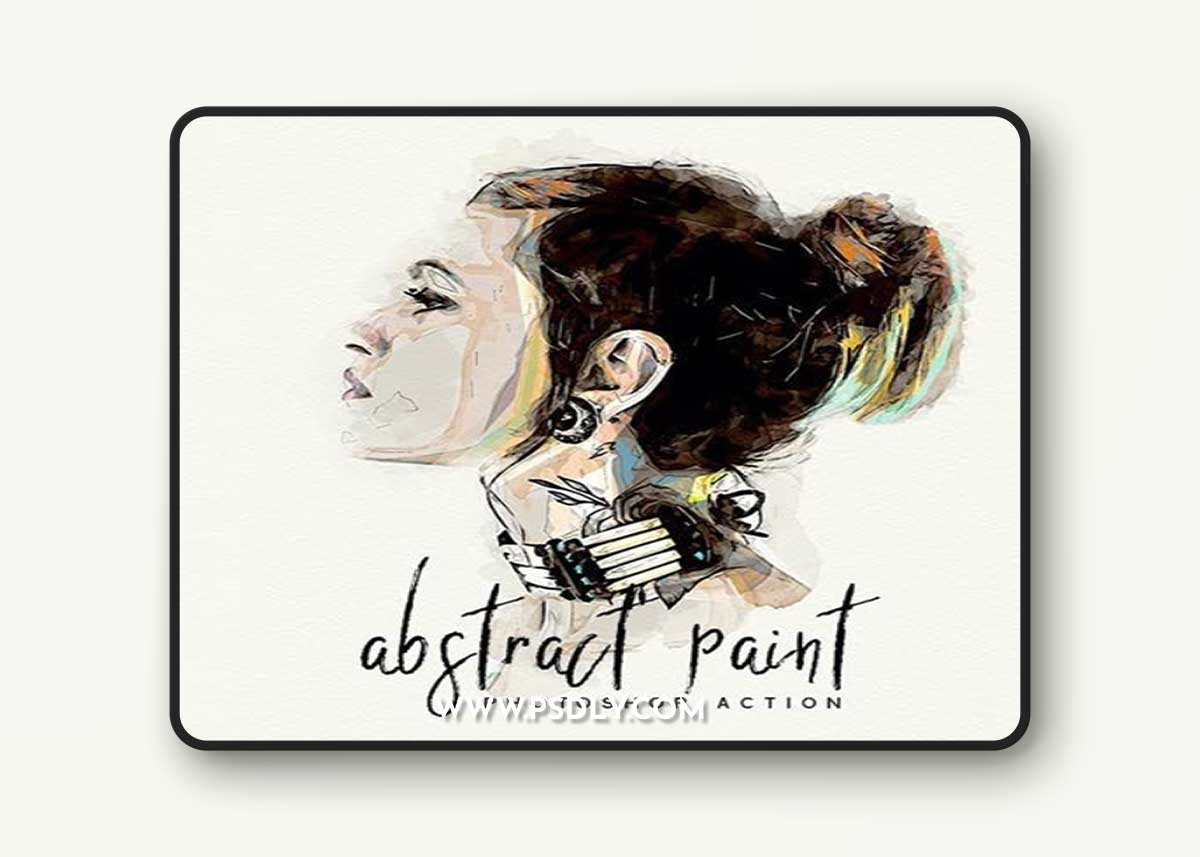 GraphicRiver - Abstract Paint - Photoshop Action 33240536