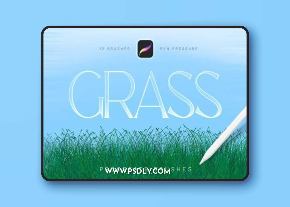 Grass Procreate Brushes