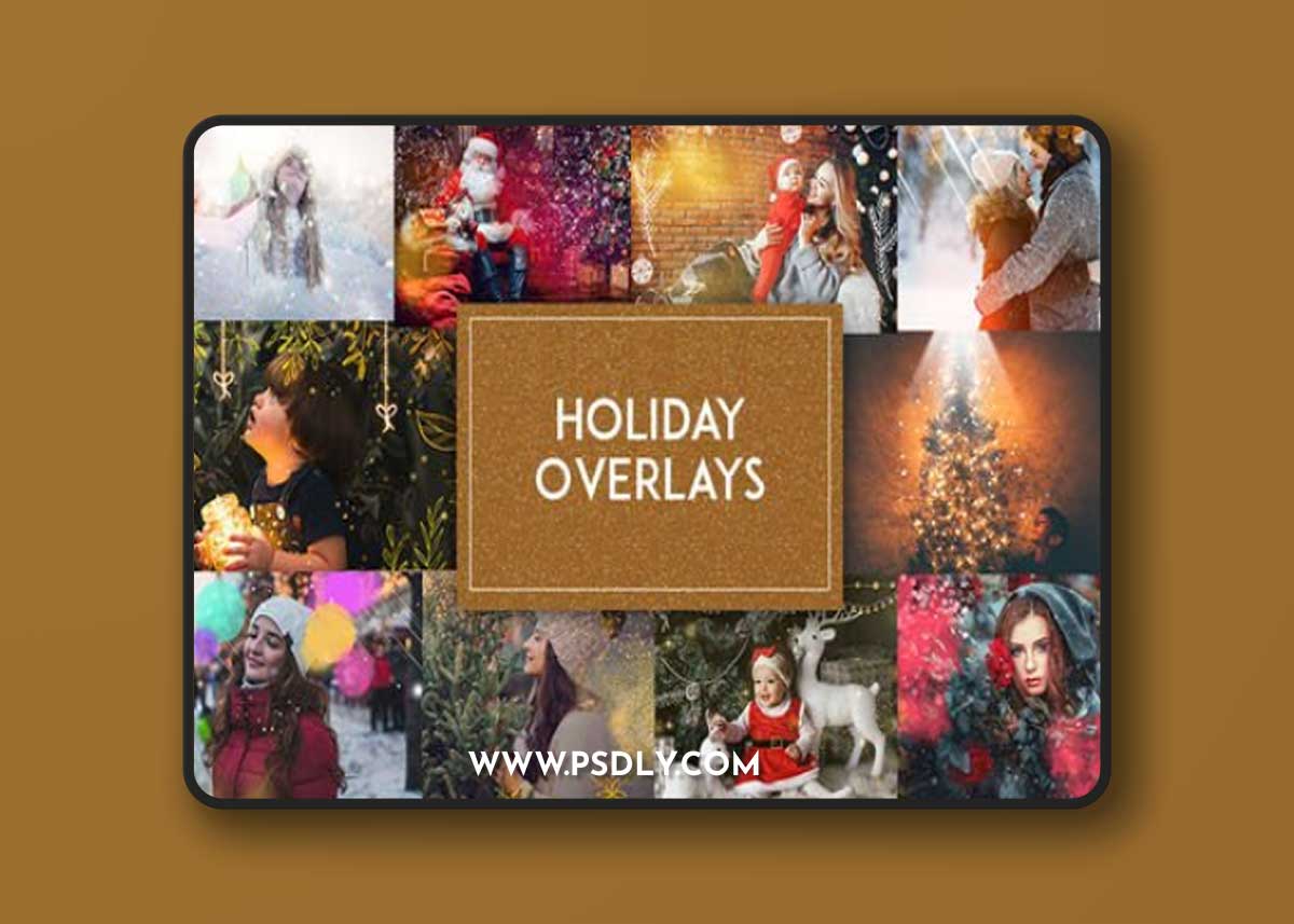 Holiday Overlays Collection for Photoshop