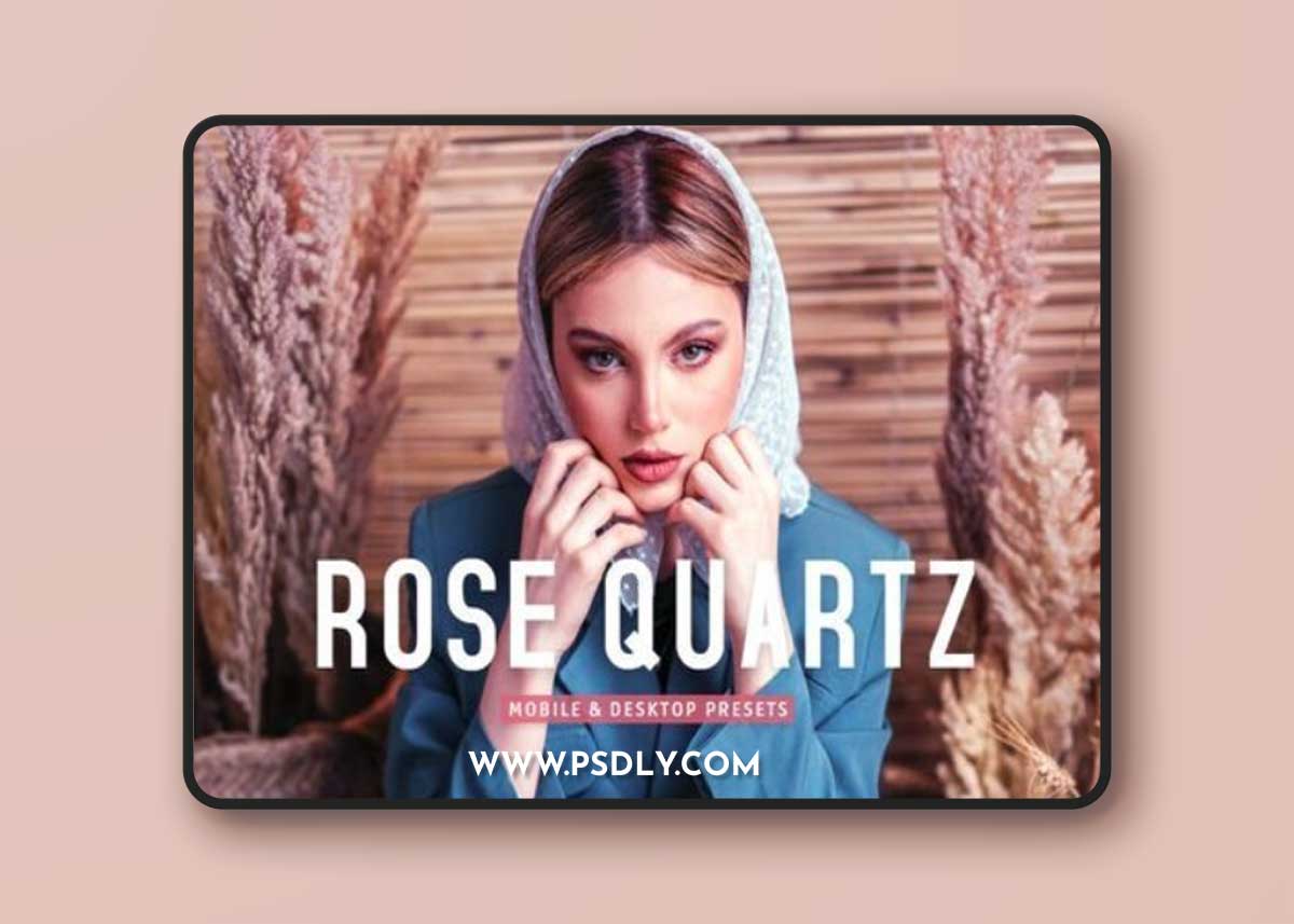 Rose Quartz Pro Lightroom Presets