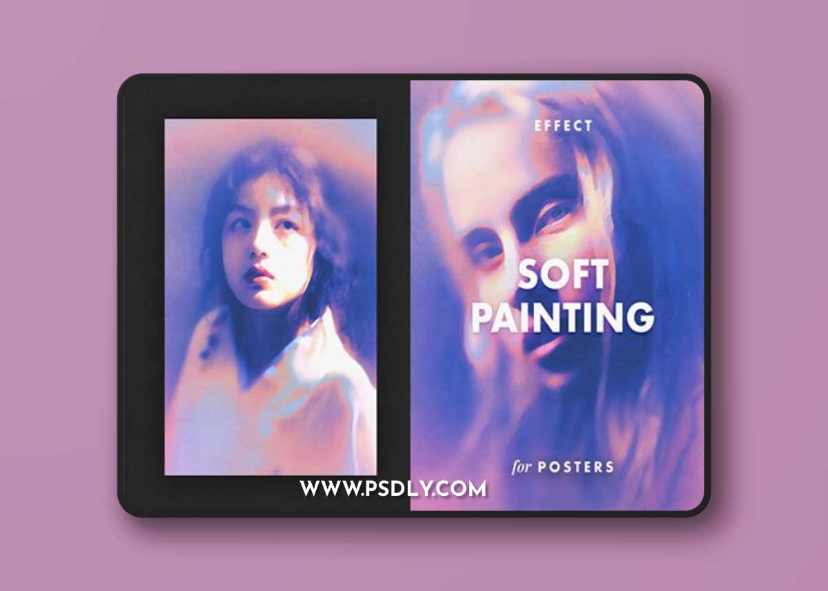 Soft Painting Photoshop Effect for Posters