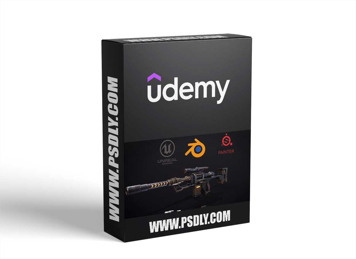 The Ultimate weapon course (Create Sniper in Blender 3.4 )