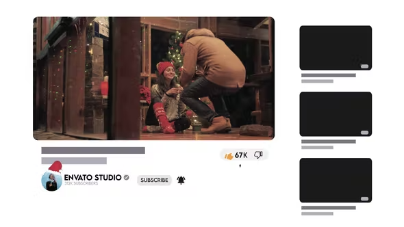 Videohive Christmas Youtube Pack 42171151