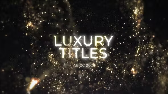 Videohive Luxury Gold Awards Titles 42445984
