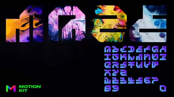 Videohive Maze — NFT Font 40082203