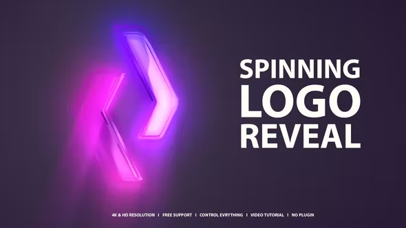 Videohive Spinning Logo Reveal 42562993