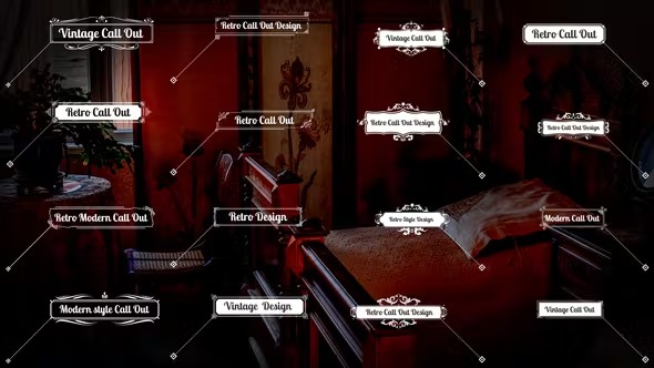 Videohive Vintage Call Outs 41958720