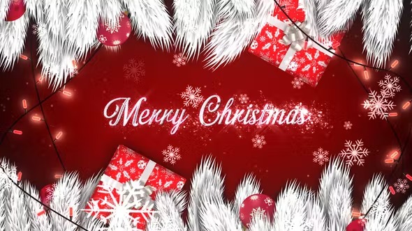 Videohive White Christmas Wishes 42037535