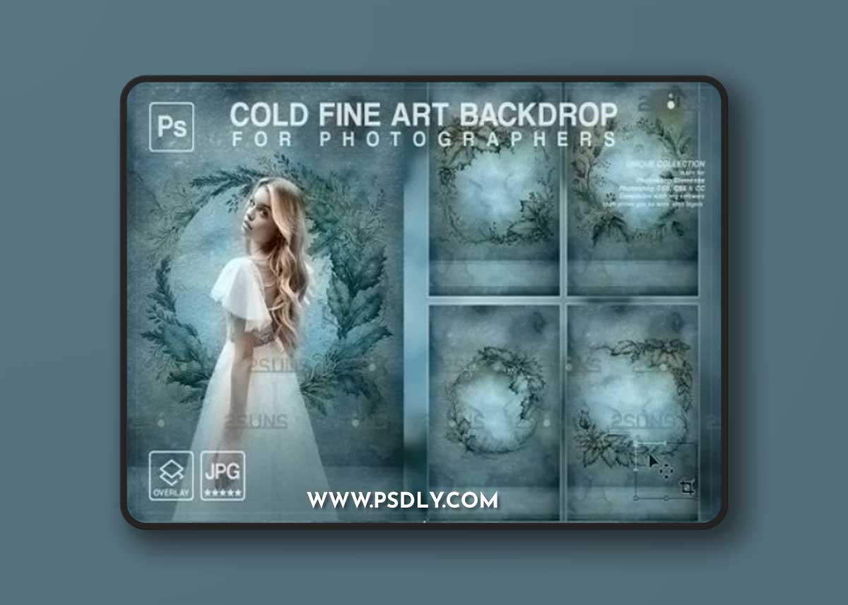 Winter Backdrop, Fine Art Textures