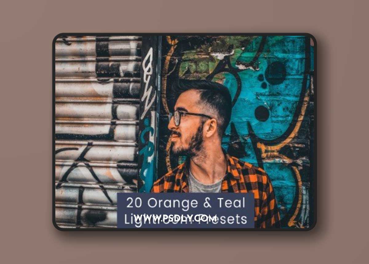 20 Orange & Teal Lightroom Presets TPGGS8Q