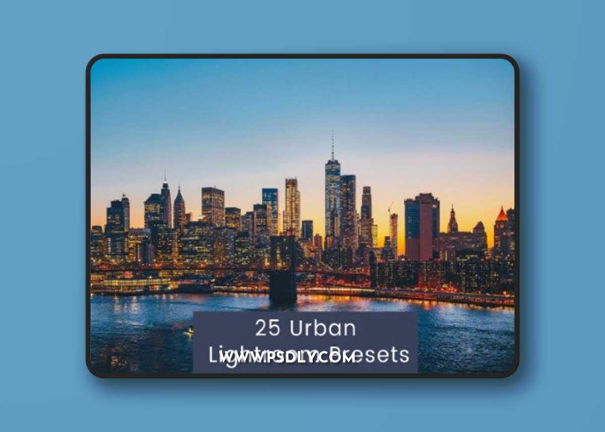 25 Urban Lightroom Presets