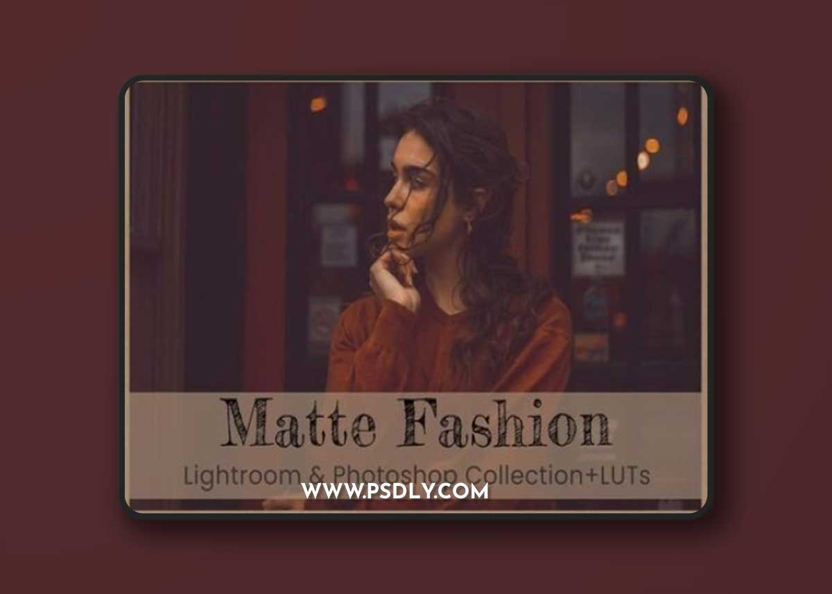 8 Matte Fashion Photoshop Actions Preset