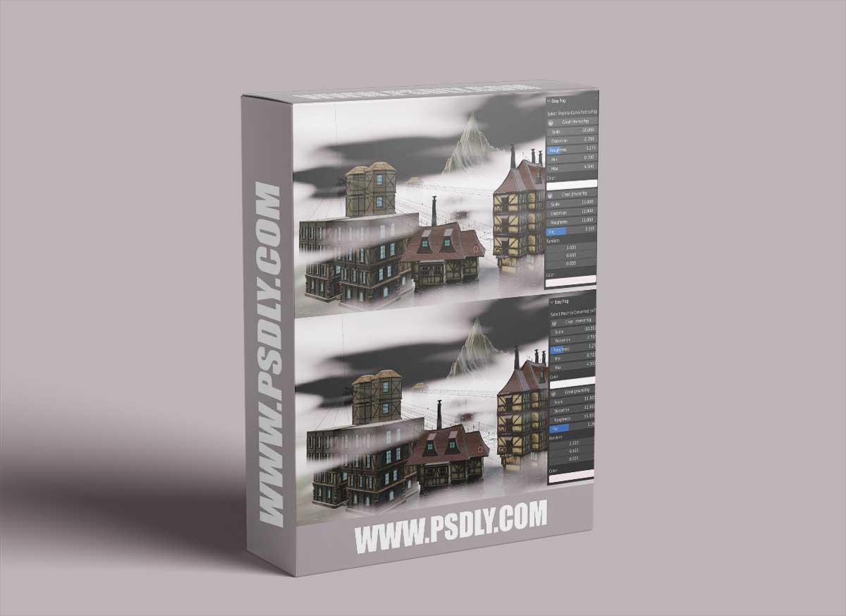 Blender Market - Easy Fog for Blender v1.1