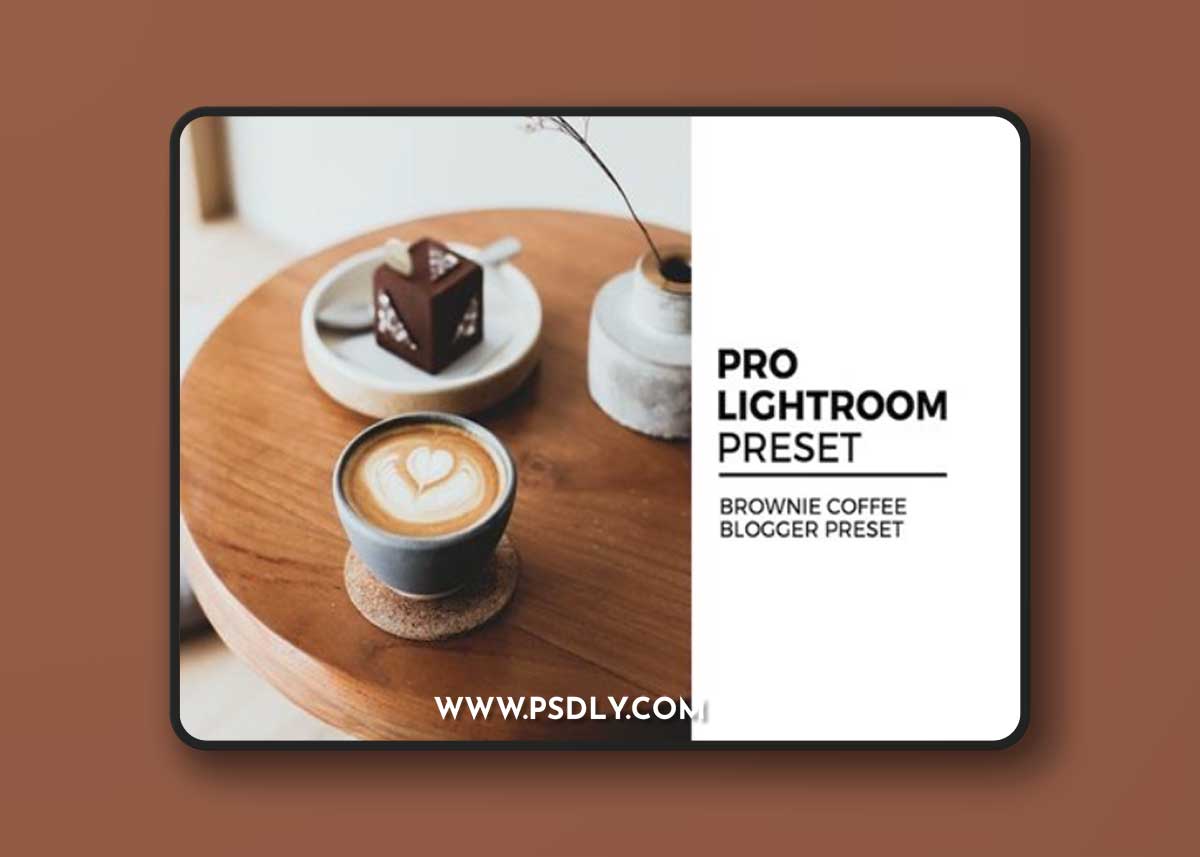 Brown Coffee Blogger Lightroom Preset 5ZBRK7U